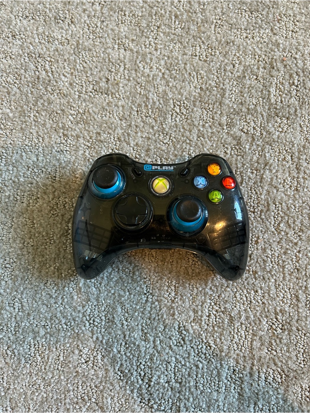At Play Wired Controller For Xbox 360 And PC - Smoke Grey : Tested And Working
